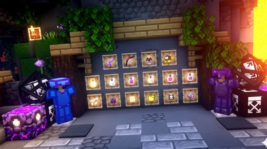 PvP texture packs for Minecraft 1.21