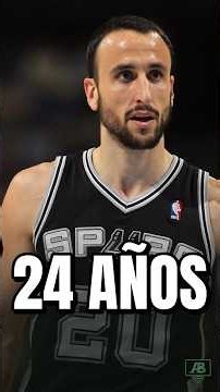 Hace 24 años debutaba Manu Ginóbili en la NBA 🇦🇷