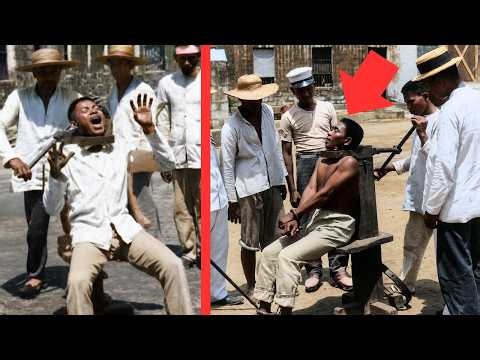 Why Garrote Execution Victim Heads Locked In Iron Collar