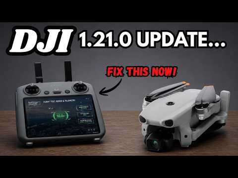 DJI Fly 1.21.0 Update Guide – What’s New, What’s Fixed & What to Adjust!