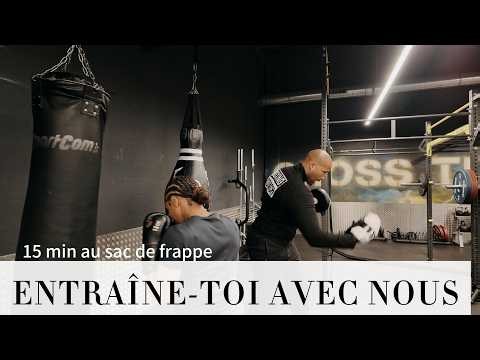 Cours de Boxe au Sac de Frappe à Faire avec Moi : 15 Min de Combinaisons Simples (Débutants)
