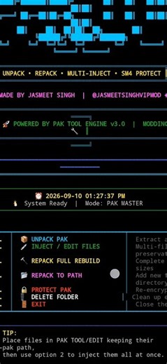 Make Your Own Pack/Unpack Tool Bgmi 4.5 Free Complete Process