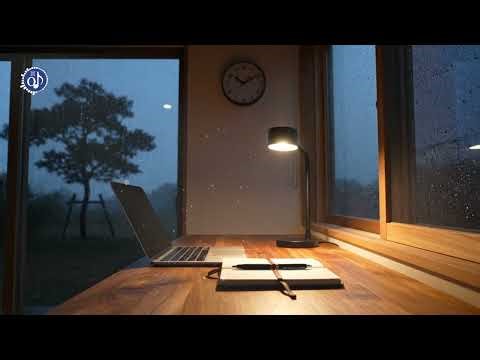 Deep Focus Music ✍️🌧️ Music for Reading & Journaling 🧠 Cozy Study Room Rain