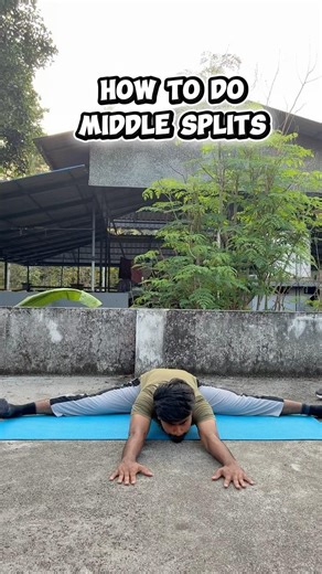 How to Get Middle Splits Fast 🔥 | Do These Exercises Daily #karate #exercise #hipmobilityexercise