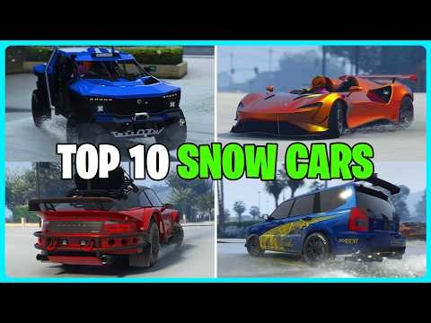 Top 10 Best Cars For SNOW in GTA 5 Online 2025!