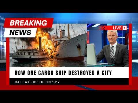 Halifax Explosion 1917 — How One Cargo Ship Destroyed a City