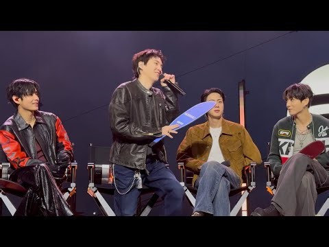 Yoongi “I hate swimming” 260323 BTS Normal or Alien Game Part 3 Spotify Swimside Live Concert Fancam