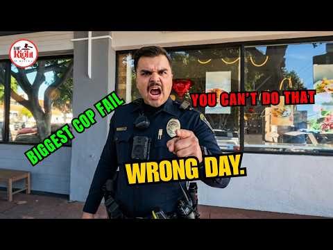 KAREN COPS Show Up... Then Get OWNED On Camera #idrefusal #firstamendment
