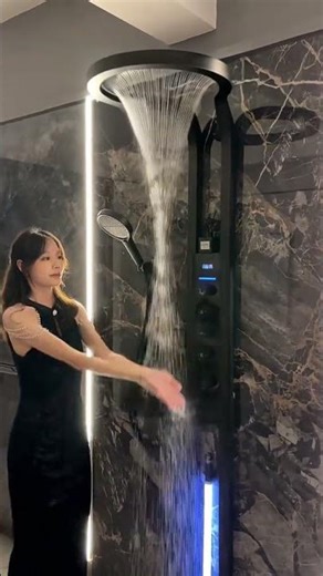 1️⃣ Nordic Rainfall LED Wall Smart Shower System – Hotel Shower at Home ( # 3070 )