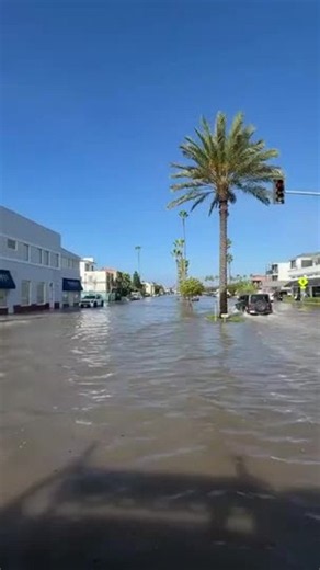 Tropical Storm Rachel Floods Newport Beach