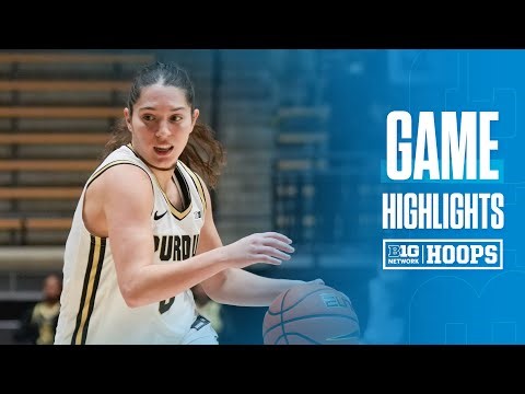 Jackson State at Purdue | HIGHLIGHTS | Big Ten Women's Basketball | 12/21/2025