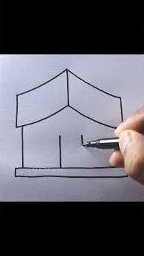How to Draw a House | Easy Drawing Tutorial