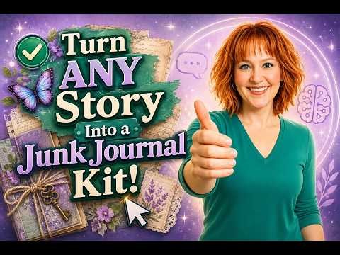 Plan a Story-Inspired Junk Journal Kit with AI (Junk Journal Studio Walkthrough)