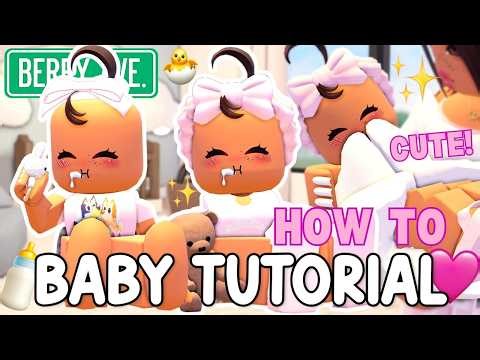 How To Be A BABY GIRL in Berry Avenue! OUTFIT TUTORIAL & ITEM CODES!