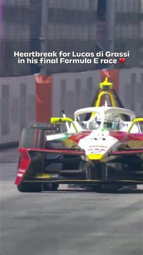 Heartbreak for Lucas di Grassi in His Final Formula E Race!