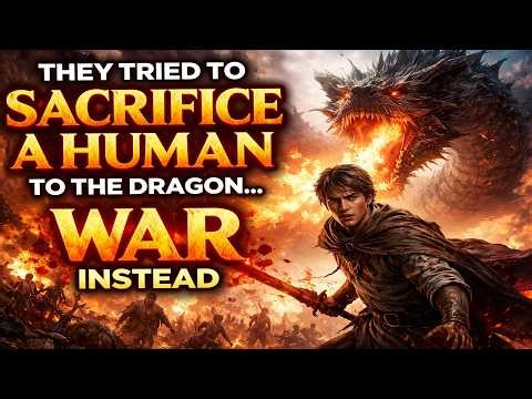 They Tried to Sacrifice a Human to the Dragon… The Dragon Chose War Instead |HFY| SCI FI