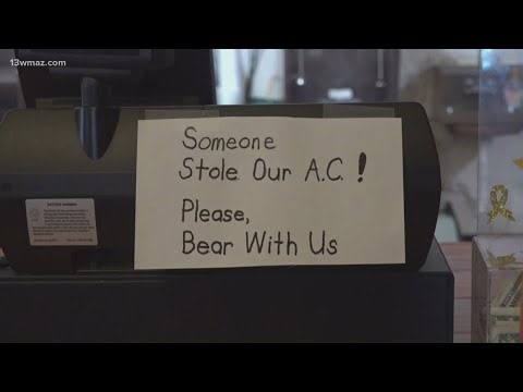 Macon business facing thousands of dollars in damages after repeated AC Unit thefts