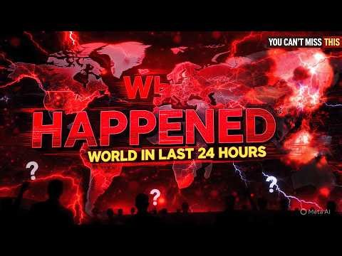 Global Shift: The Headlines Changing Everything This Week 🌏| What happen to world last 24 hour | ooh