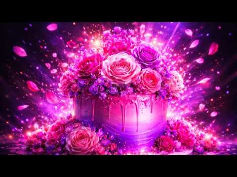 HAPPY BIRTHDAY!!! 🎂💖 BEST CAKE EVER 😍 PINK FLOWER CAKE EXPLOSION 🌸✨