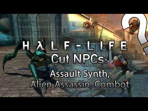 Half-Life Cut NPCs Recreation: (Assault Synth, Alien Assassin, Combot)