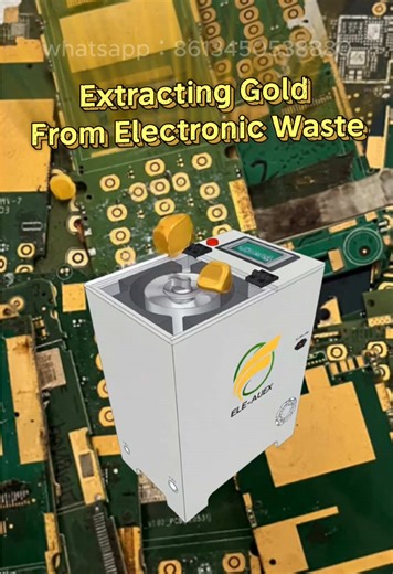 Gold Refining Machines for Electronic Waste Recovery