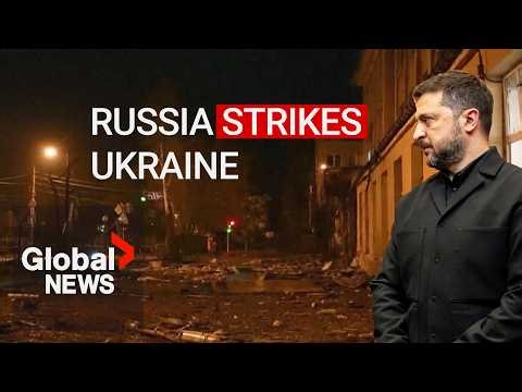 Zelenskyy says Ukraine received no warning ahead of Russian attacks on power grid