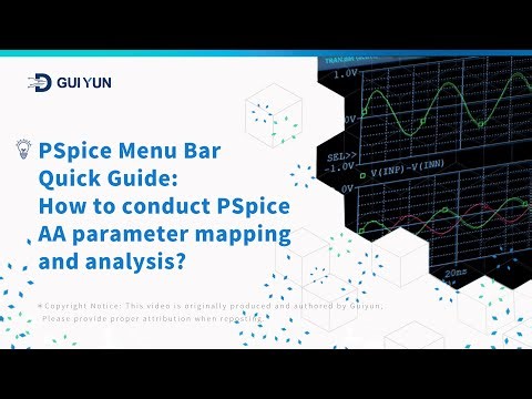 How to conduct PSpice AA parameter mapping and analysis?