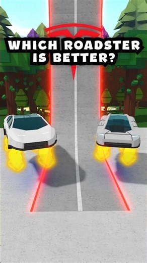 My Tesla Roadster VS ‪@Subender33‬ Roadster in babft #roblox #babft #robloxbuildaboatfortreasure