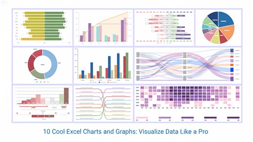 10 Cool Excel Charts and Graphs: Visualize Data Like a Pro