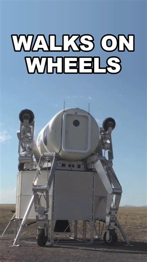 This 13-Foot NASA Robot Walks on Its Wheels
