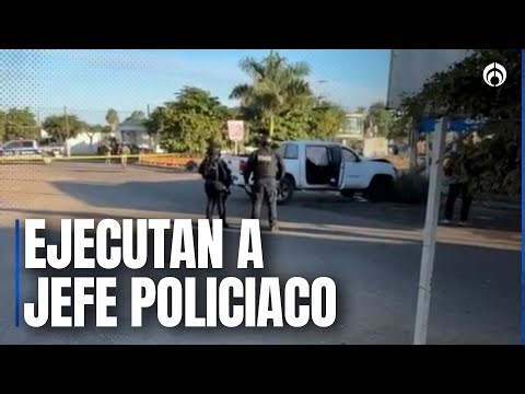 Asesinan a director de Tránsito de Culiacán a plena luz del día