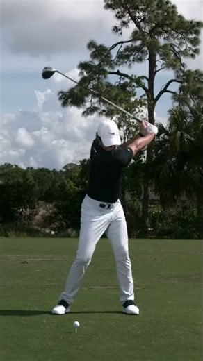 Rory McIlroy Driver Swing Slow Motion, Face On, Left Handed 🪞