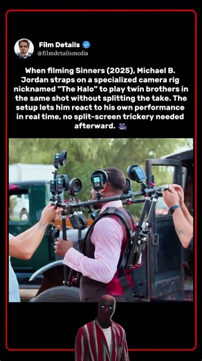 When filming Sinners (2025), Michael B. Jordan Wore A Rig Called The Halo For Twin Scenes
