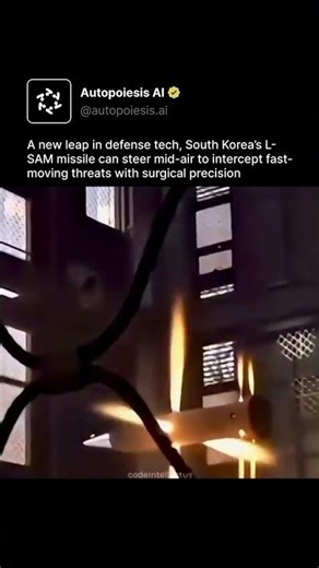 A new leap in defense tech, South Korea’s L-SAM missile can steer mid-air to intercept threats