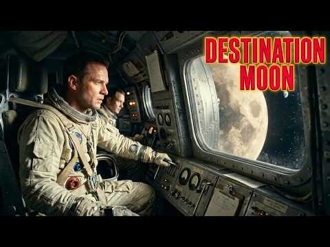 They Build Their Own Rocket and Fly It to the Moon | Destination Moon | John Archer | Full Movie