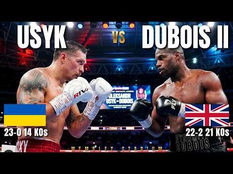 OLEKSANDR USYK (UKRAINE) vs DANIEL DUBOIS (UK) Fight 2 | UNDISPUTED HIGHLIGHTS | KO!