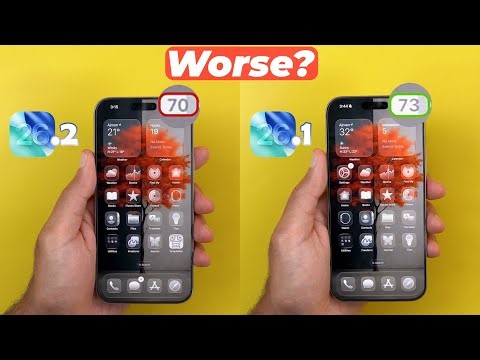 iOS 26.2 vs iOS 26.1 – Battery Life Got Worse, but There’s a Fix🔋