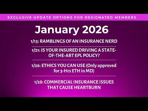 January 2026 Online MEGA Seminar Series – Exclusive for Alliance Designees