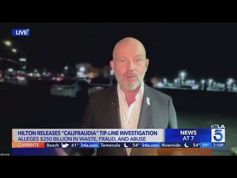 "Califraudia": Steve Hilton alleges $250B in California waste and fraud in whistleblower report