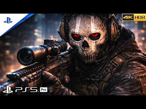(PS5) Ghost Takes Down Hassan | Ultra Realistic Graphics | [4K HDR 60FPS] CODMW2 Gameplay