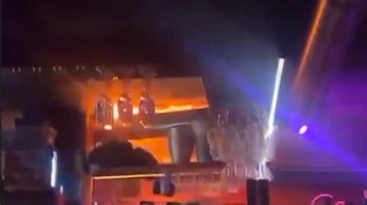 Switzerland fire: Footage show flames spreading on bar ceiling