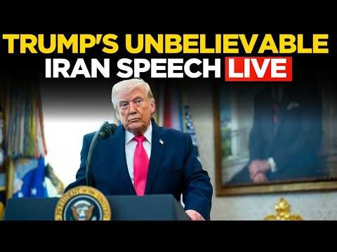 Trump LIVE: President Trump Briefing On Iran War | Trump Makes An Announcement | US Iran War