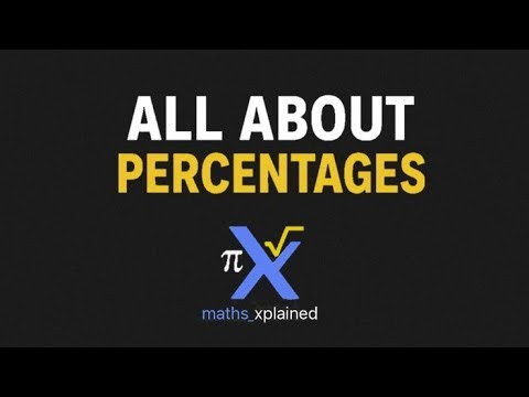 GCSE Maths: Percentages | Finding, Increasing & Decreasing Explained 