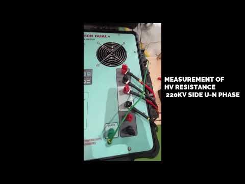 PE-5OR DUAL+-A | 50A.DC TRANSFORMER WINDING RESISTANCE METER | POWER TRANSFORMERS | INVERTER DUTY |