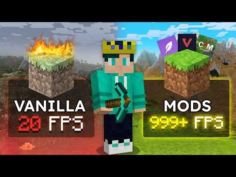 This Mod Changed Everything… 500 FPS in Minecraft 😳