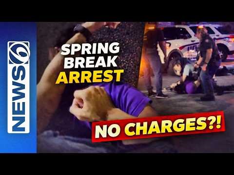 Daytona Cop Takes Down Spring Breaker—No Charges