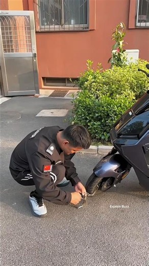 She Brought Her Scooter In Without Permission… Guard Locked The Wheel