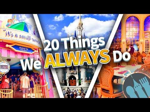 20 Things We Always Do on Every Disney World Trip