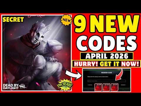 DEAD BY DAYLIGHT ALL WORKING CODES FOR APRIL 2026 DBD CODES - APRIL SPECIAL CODES