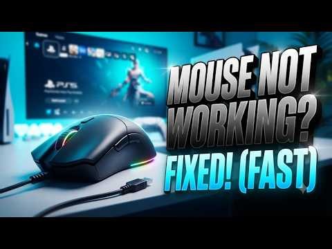 HOW TO FIX MOUSE NOT WORKING ON PS5